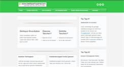Desktop Screenshot of geldsparexperte.com